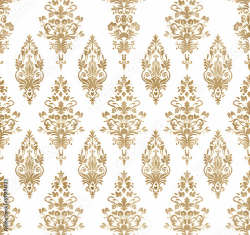 A seamless pattern of abstract on a white background