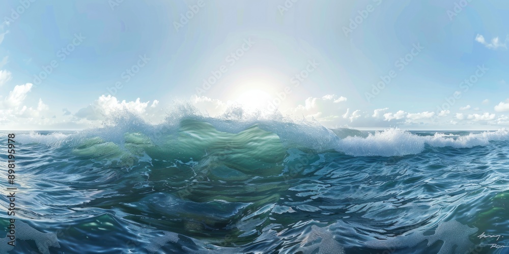 Ocean Wave Painting Ocean Wave Painting