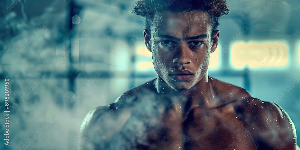 Fitness Perfection: Young High School Athlete in Full Glory Fitness Perfection: Young High School Athlete in Full Glory