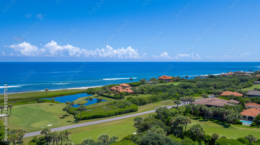 Fototapeta premium Aerial ocean views