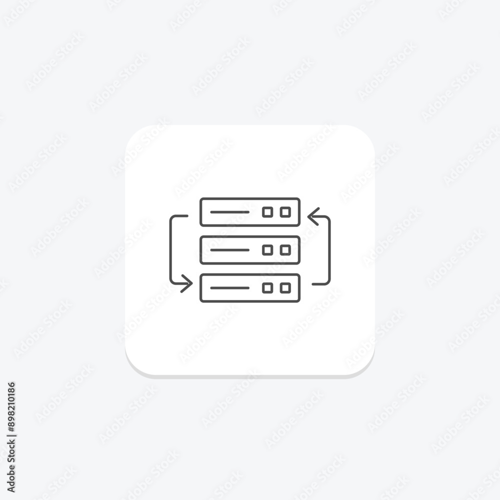 Prioritize thinline icon , vector, pixel perfect, illustrator file