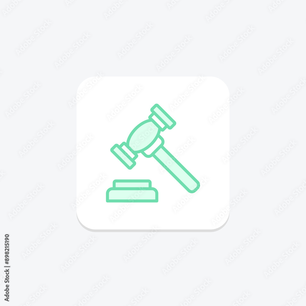 Justice duotone line icon , vector, pixel perfect, illustrator file Justice duotone line icon , vector, pixel perfect, illustrator file