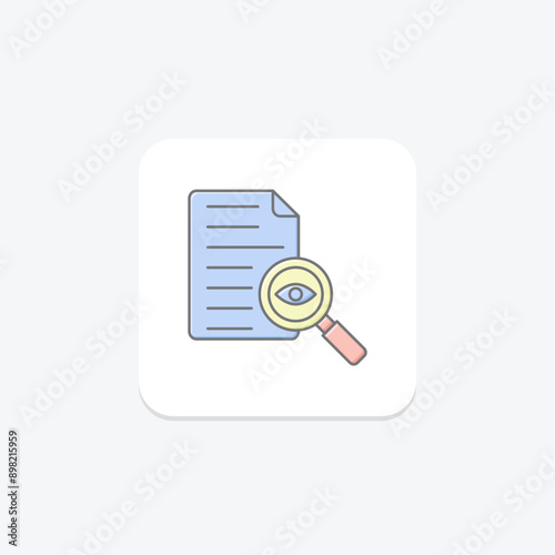 Transparency lineal color icon , vector, pixel perfect, illustrator file