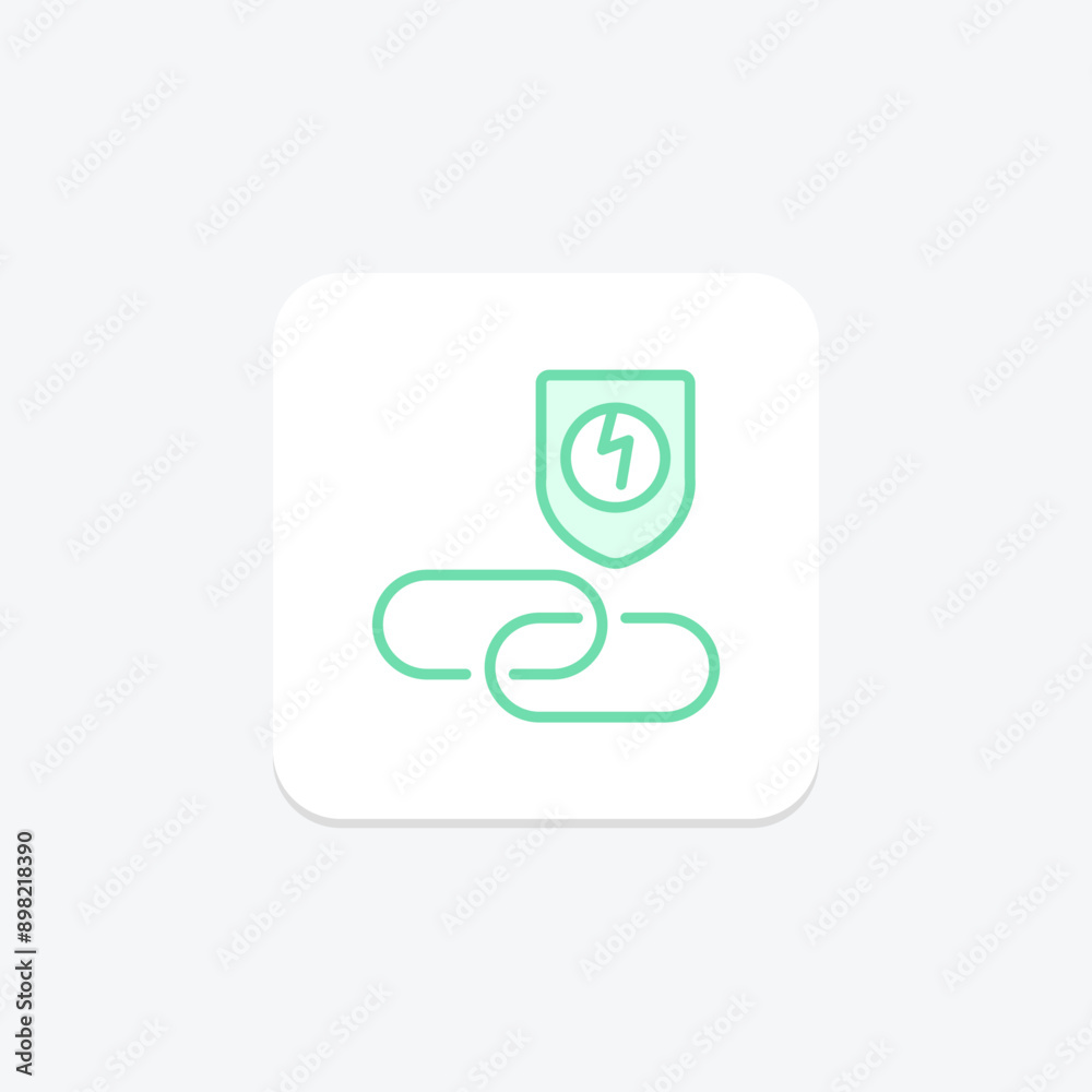 Energy Independence duotone line icon , vector, pixel perfect, illustrator file Energy Independence duotone line icon , vector, pixel perfect, illustrator file