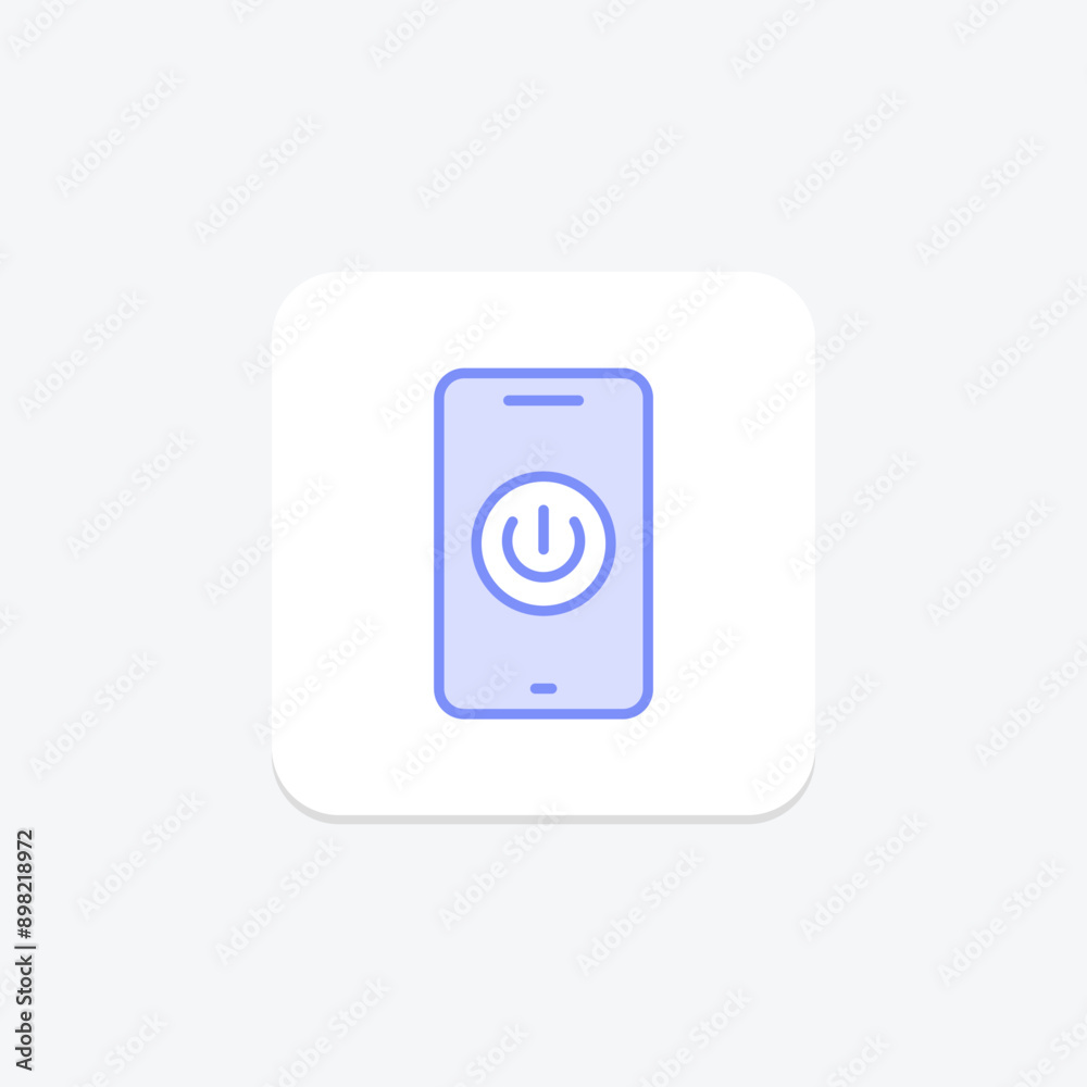 Energy Mobile Power duotone line icon , vector, pixel perfect, illustrator file Energy Mobile Power duotone line icon , vector, pixel perfect, illustrator file