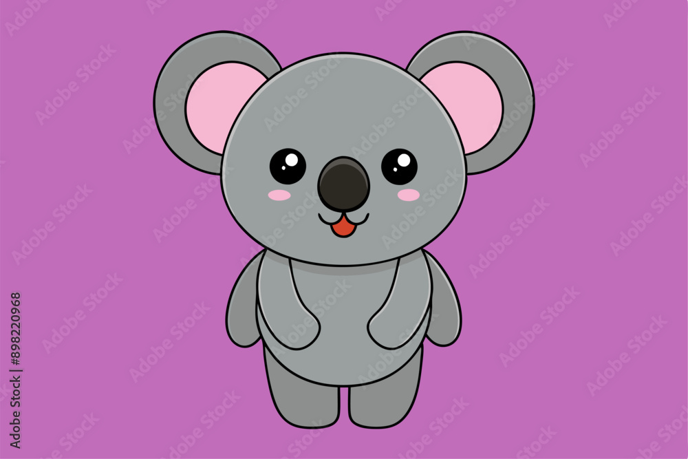 Adorable Koala Vector Graphic For Web And Print. Premium Koala Illustration For All Creative Projects Adorable Koala Vector Graphic For Web And Print. Premium Koala Illustration For All Creative Projects
