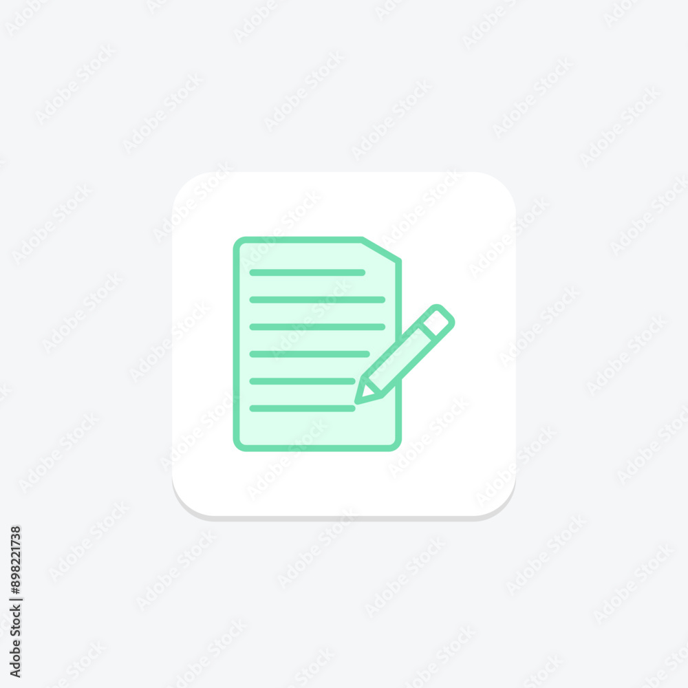 Edit File duotone line icon , vector, pixel perfect, illustrator file Edit File duotone line icon , vector, pixel perfect, illustrator file