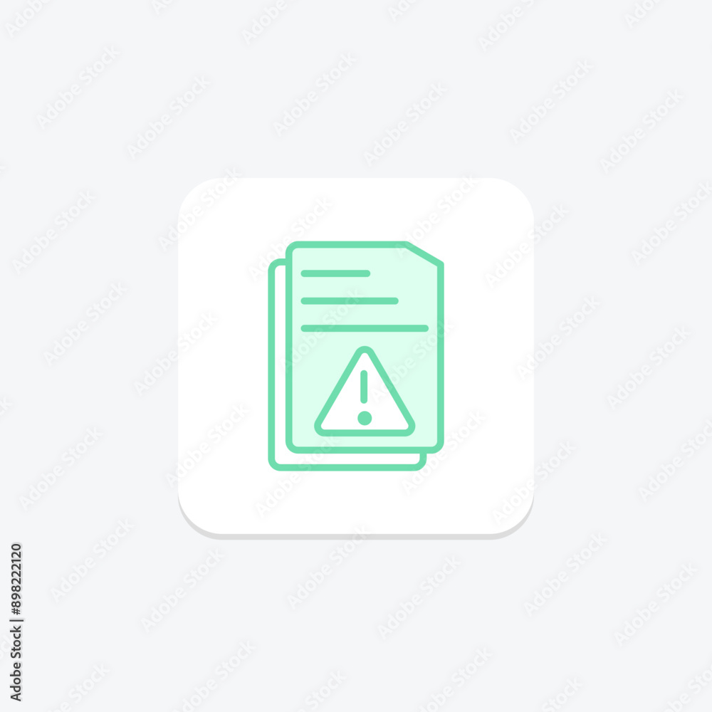 File Error duotone line icon , vector, pixel perfect, illustrator file File Error duotone line icon , vector, pixel perfect, illustrator file