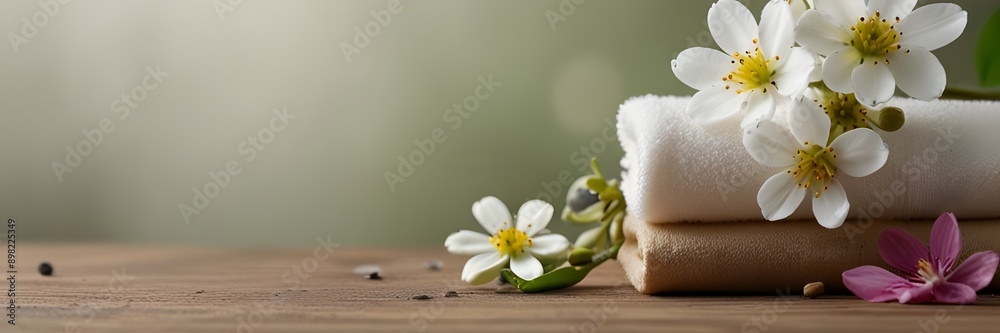 A luxury spa background featuring a relaxing massage setup with candles, a bath, and hot stone therapy. A luxury spa background featuring a relaxing massage setup with candles, a bath, and hot stone therapy.