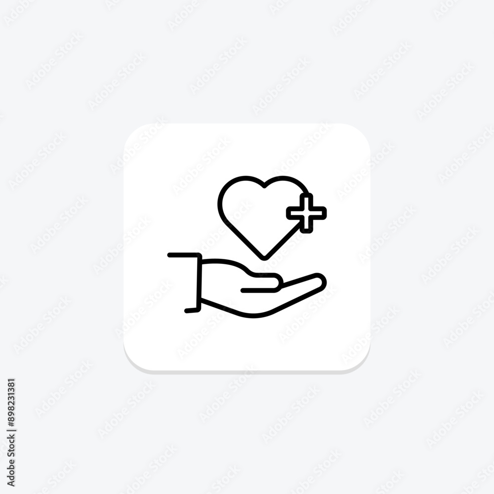 Medical Wellness line icon , vector, pixel perfect, illustrator file Medical Wellness line icon , vector, pixel perfect, illustrator file