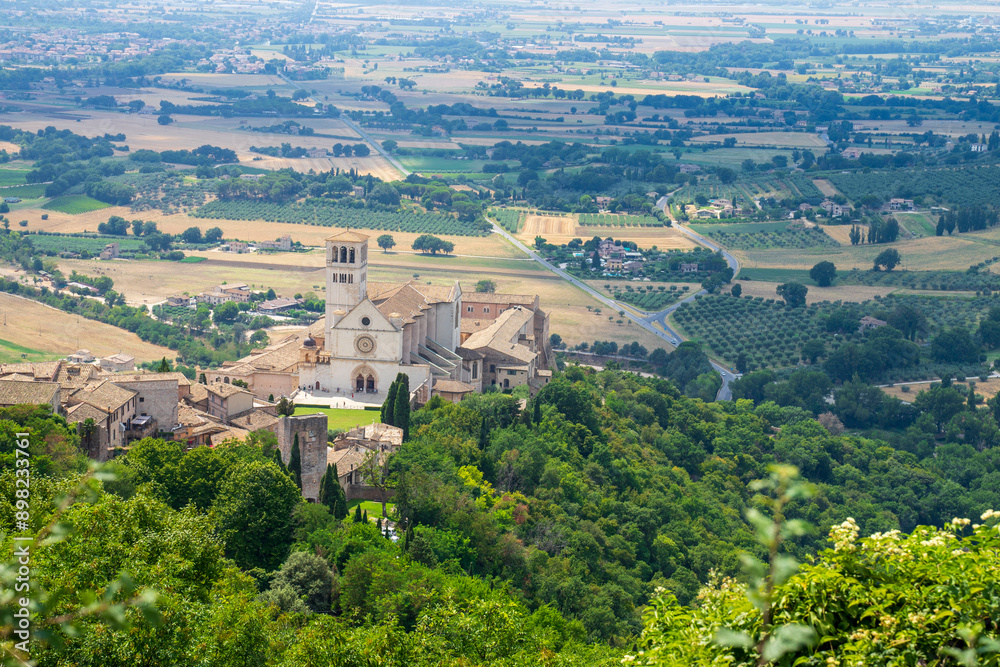 Fototapeta premium Assisi, Basilica San Francesco