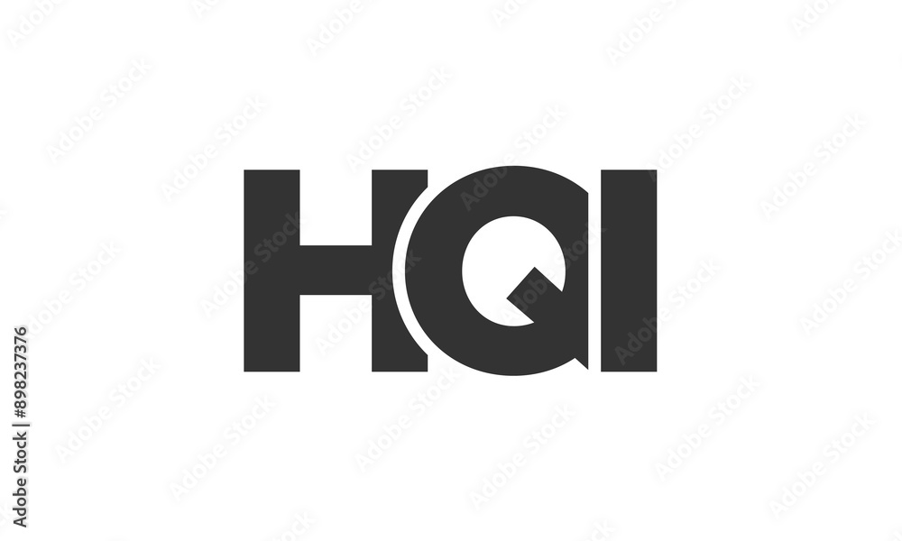 HQI logo design template with strong and modern bold text. Initial based vector logotype featuring simple and minimal typography. Trendy company identity. HQI logo design template with strong and modern bold text. Initial based vector logotype featuring simple and minimal typography. Trendy company identity.