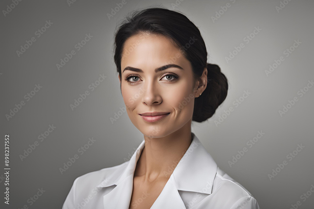 Portrait of a woman in a professional, portrait of a person Portrait of a woman in a professional, portrait of a person