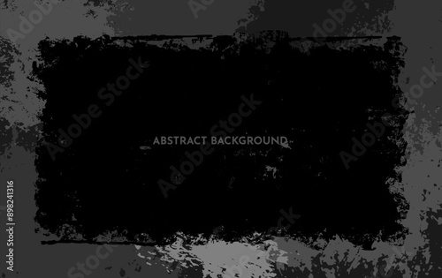Gray and black grunge abstract texture background. With free space for text.
