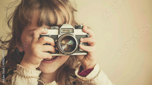 girl with camera
