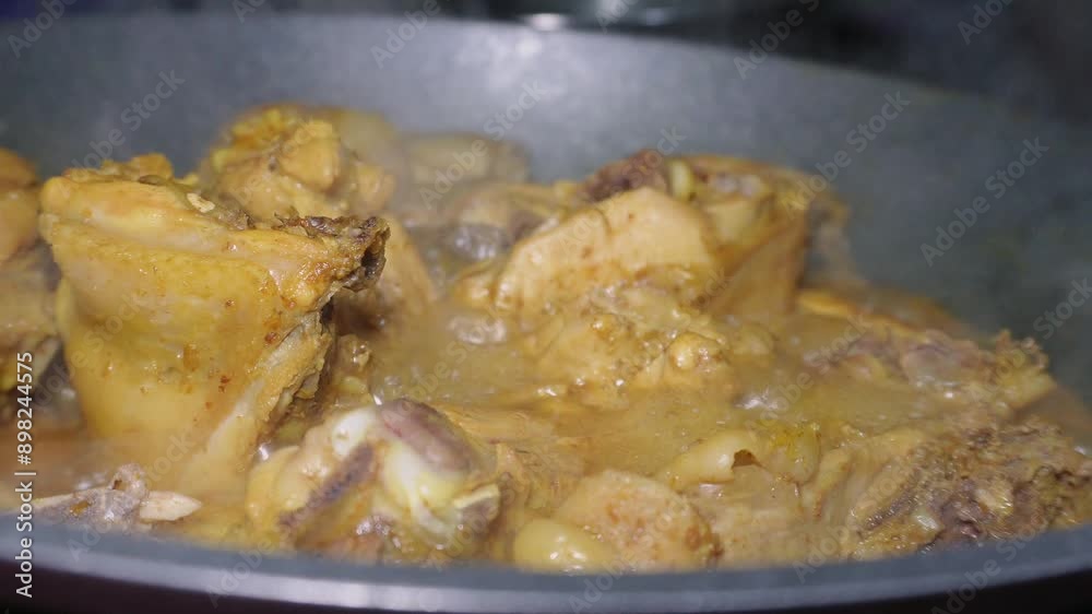 the process of covering the chicken in yellow spices. This process leaves the chicken that has been coated in spices for hours so that the spices are absorbed, so that when fried it tastes delicious the process of covering the chicken in yellow spices. This process leaves the chicken that has been coated in spices for hours so that the spices are absorbed, so that when fried it tastes delicious