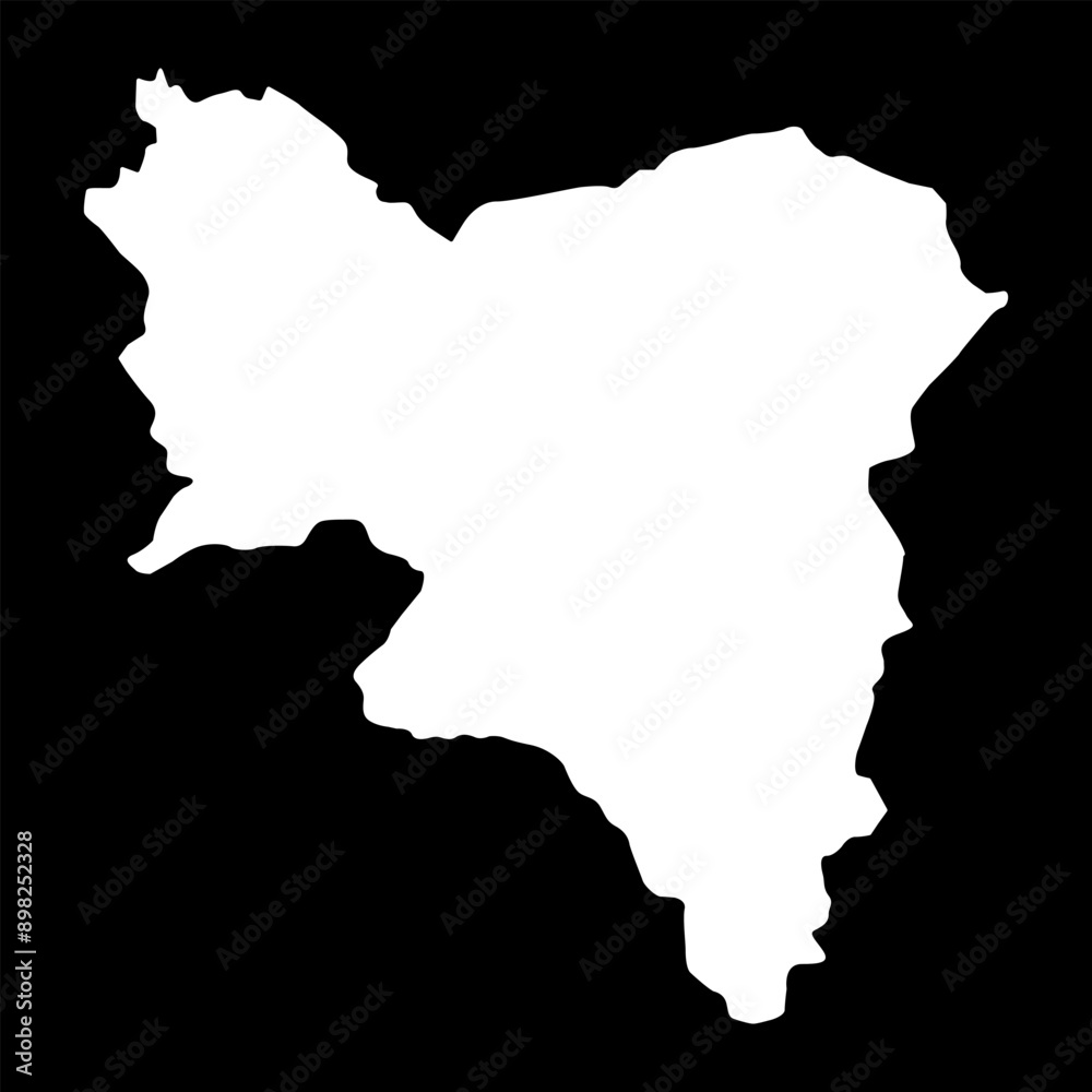 South Lanarkshire map, council area of Scotland. Vector illustration. South Lanarkshire map, council area of Scotland. Vector illustration.