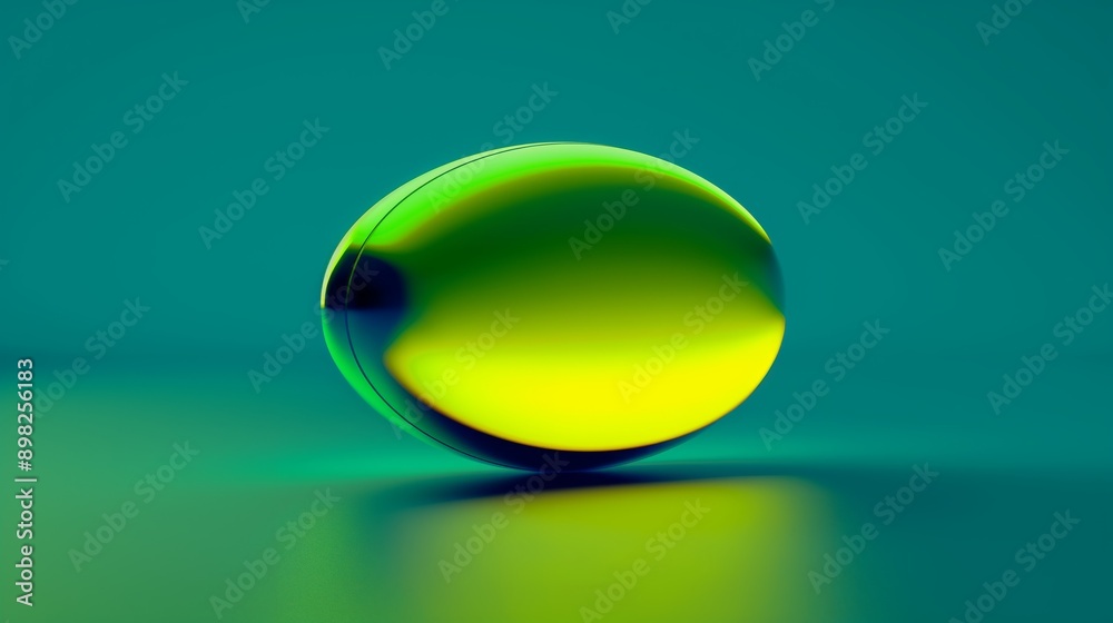 Vibrant Abstract Pill on Turquoise Background - Modern Minimalist Design for Healthcare and Pharmaceutical Production
Vibrant Abstract Pill on Turquoise Background - Modern Minimalist Design for Healthcare and Pharmaceutical Production