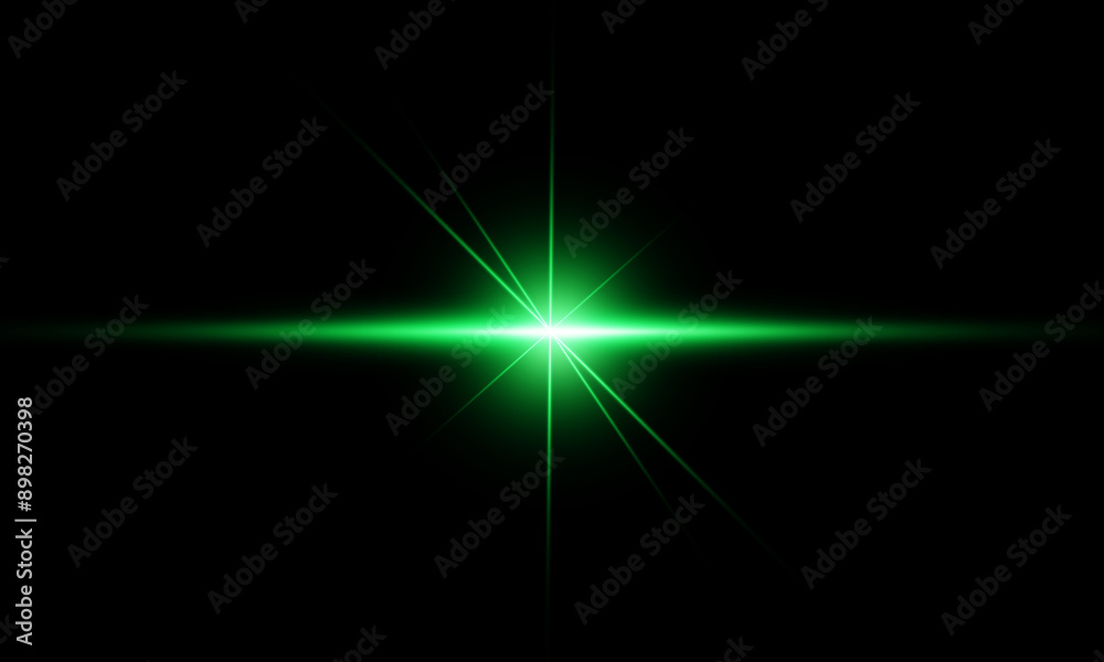 custom made wallpaper toronto digitalBright Green Lens Flare isolated