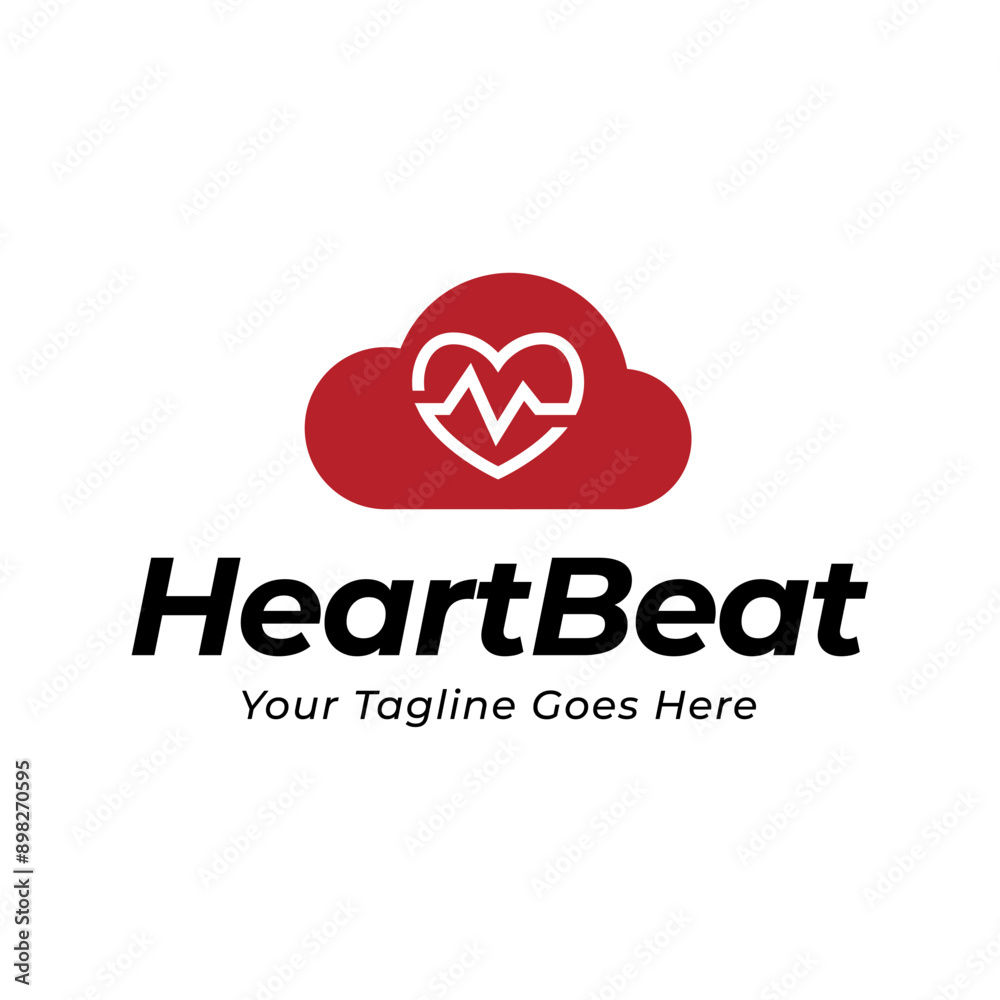 Heart beat logo vector, ECG Logo vector illustration. Heart beat logo vector, ECG Logo vector illustration.