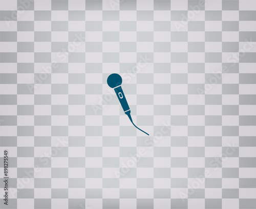 Vector illustration on a gray background with a gradient