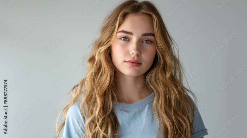 The Young Blonde Woman The Young Blonde Woman