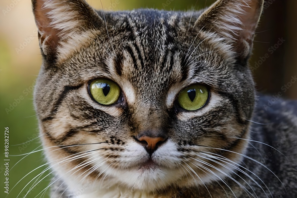 close up picture of a tabby cat, gaze of a cat with green eyes and grey fur, pet photography close up picture of a tabby cat, gaze of a cat with green eyes and grey fur, pet photography
