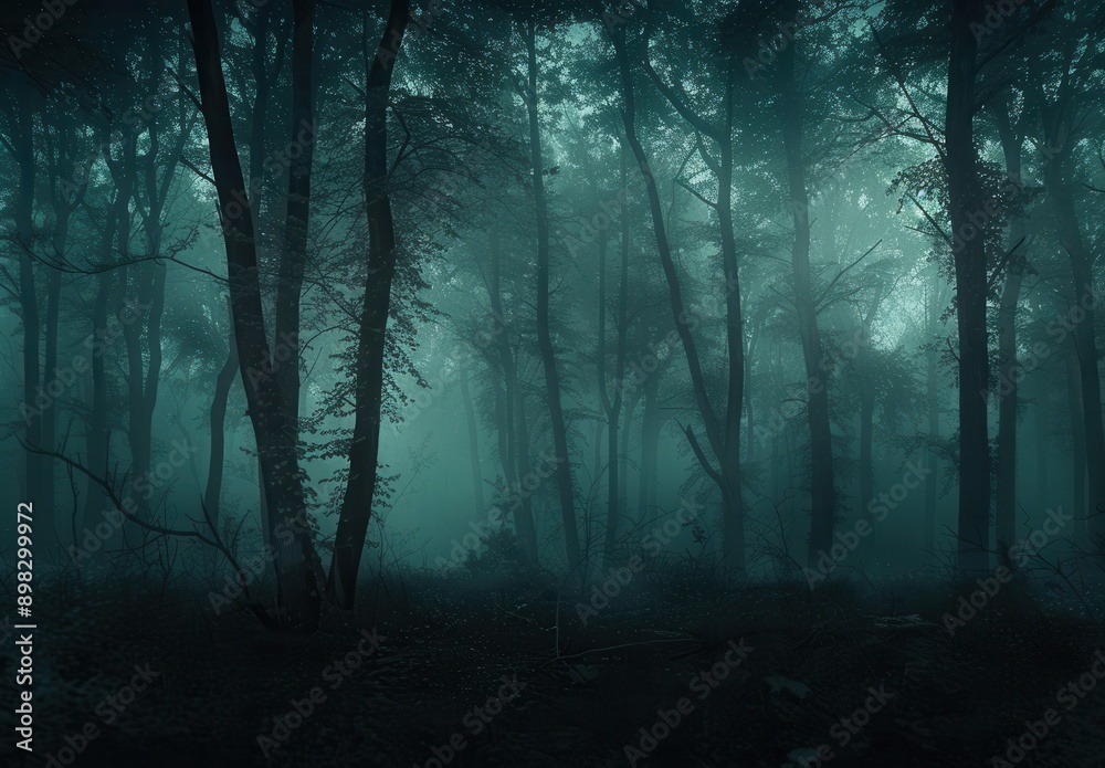 Fototapeta premium Misty Forest