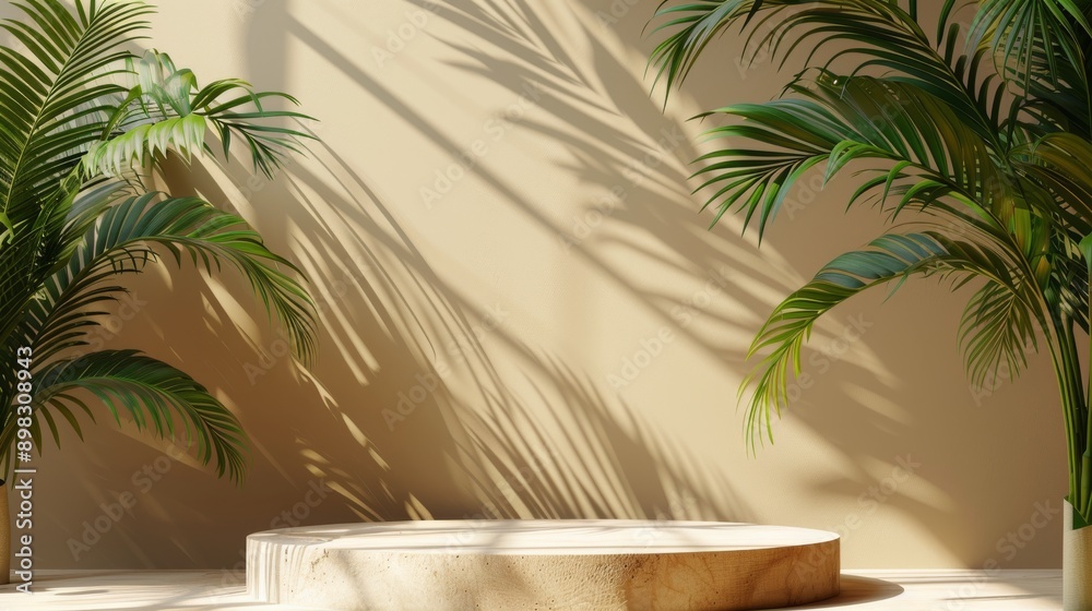 Two Plants Next to Wall Two Plants Next to Wall