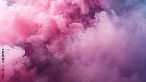 Pink smoke bomb wallpaper with a smoke bomb background, featuring colorful fog effects. This abstract fog wallpaper showcases vibrant, colorful smoke patterns.