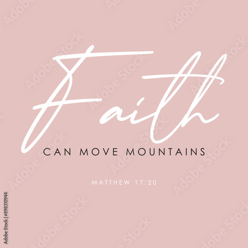 Faith verse, Bible verse text vector, Printable scripture text, Bible text art vector	