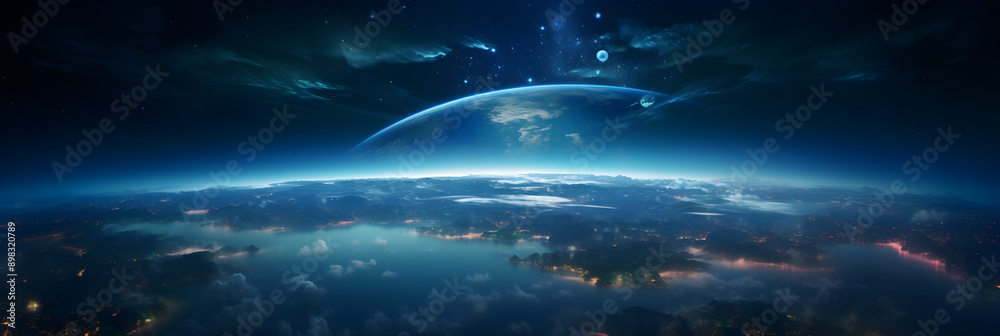 Pristine View of Earth’s Mesmerising Beauty from Unraveling Infinity of Space
