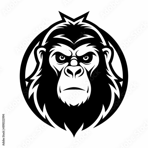 orangutan head icon 
