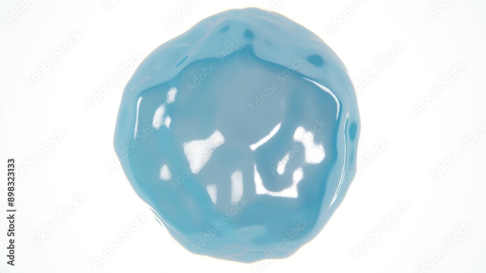 Abstract 3d liquid water oil droplet sphere bubble blob molecule atom cell orb ball science biology medicine product advertisement rendered 4K graphics Abstract 3d liquid water oil droplet sphere bubble blob molecule atom cell orb ball science biology medicine product advertisement rendered 4K graphics