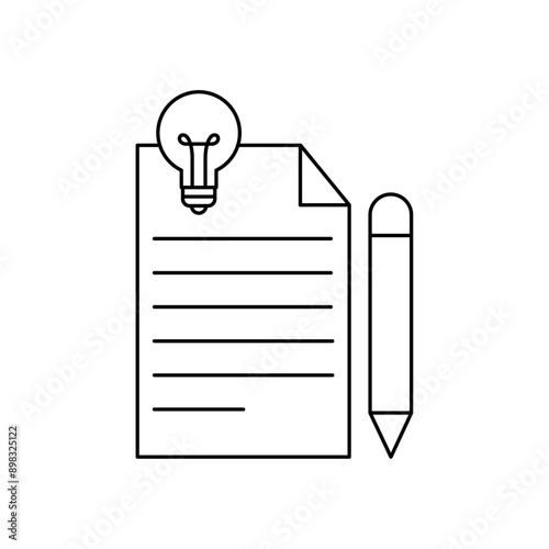 Writing Ideas icon, Creative Writing Ideas to Spark Your Imagination, Unique Writing Prompts to Inspire Your Next Story, Innovative Writing Ideas to Overcome Writer's Block icon