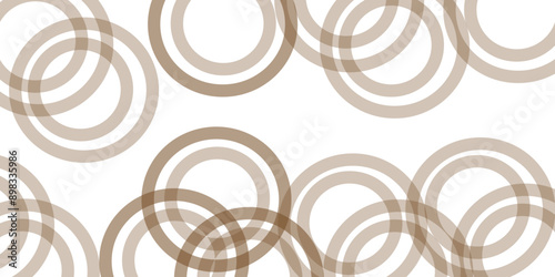 Abstract white background with a lot of circles. Vactor illustration design. Abstract white modern transparency circle presentation background. You can use for add, poster, design artwork, template, 