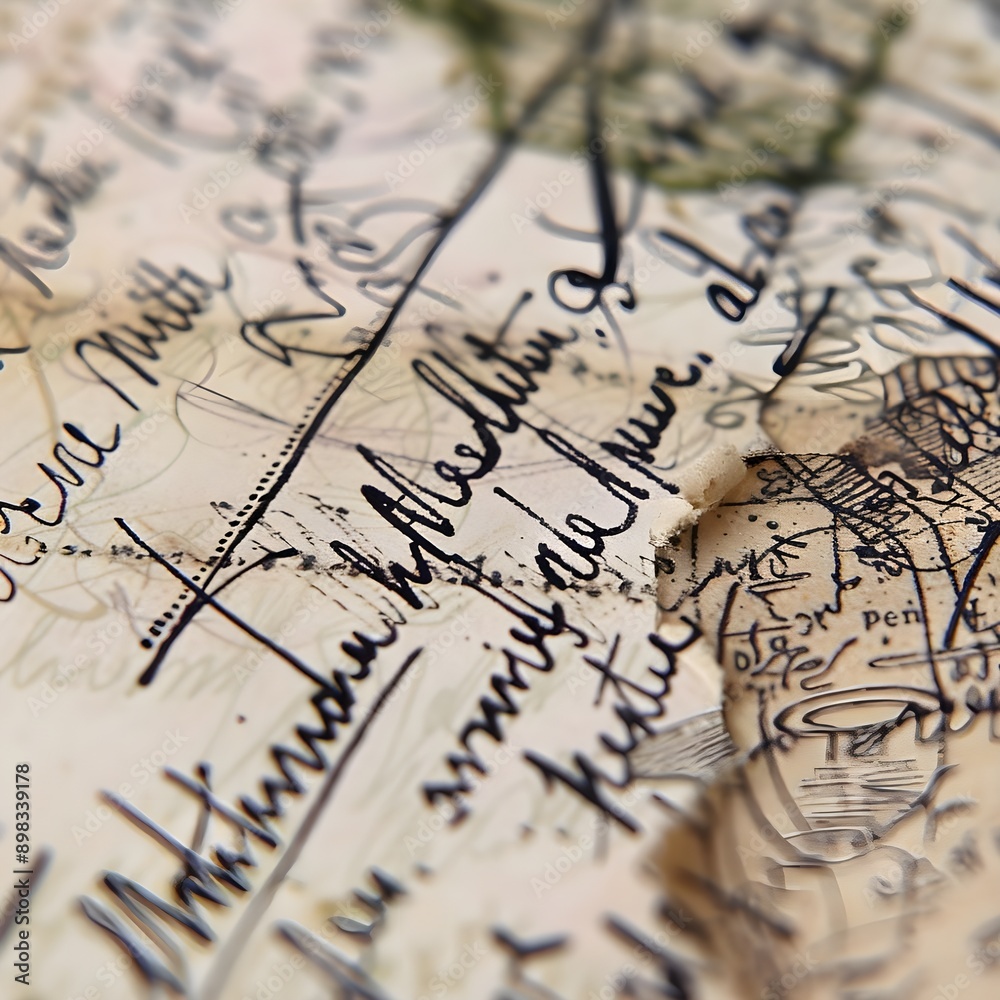 An antique handwritten letter and a feather quill on a wooden table, evoking a sense of history and the traditional art of letter writing.
An antique handwritten letter and a feather quill on a wooden table, evoking a sense of history and the traditional art of letter writing.