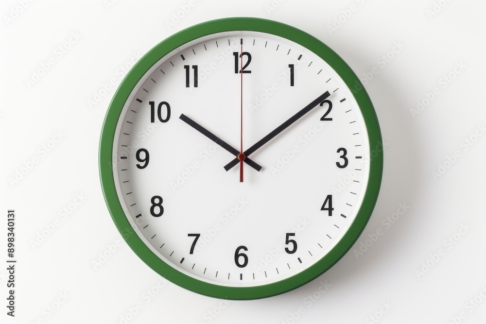 Modern green wall clock Modern green wall clock