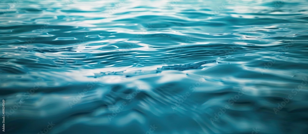 Clear water background with focus on a specific area ideal for adding text with copy space image Clear water background with focus on a specific area ideal for adding text with copy space image