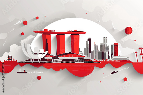 National Day of Singapore - Celebrated on August 9th
