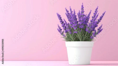 Spring lavender floral display plant backdrop crystal podium flower background purple product nature platform stand summer 3d table. Lilac abstract field studio beauty flower podium display flower