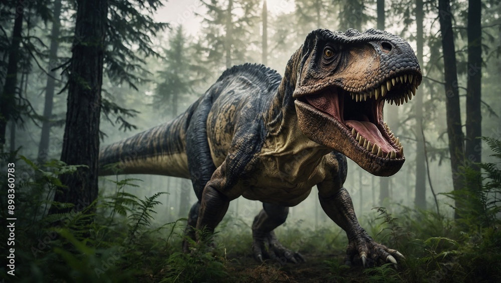 Fototapeta premium Tyrannosaurus rex dinosaur, T-Rex, T. rex