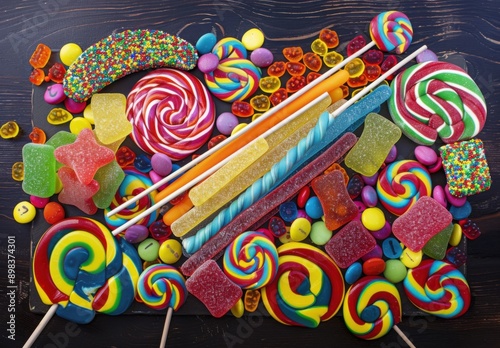 Colorful Candy Assortment