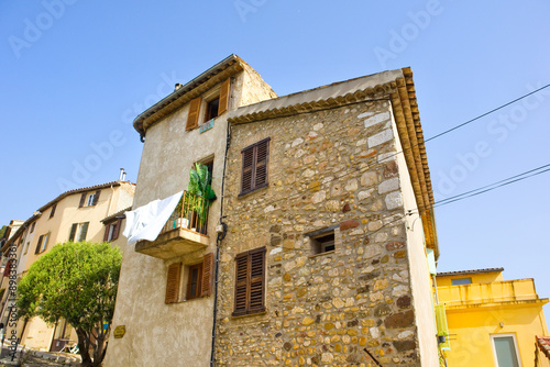 Vintage stone house in downtown of Cagnes-sur-Mer, France