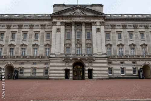 View at Buckingham palace at London on England