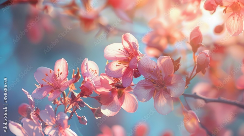 Floral background with delicate beauty Floral background with delicate beauty