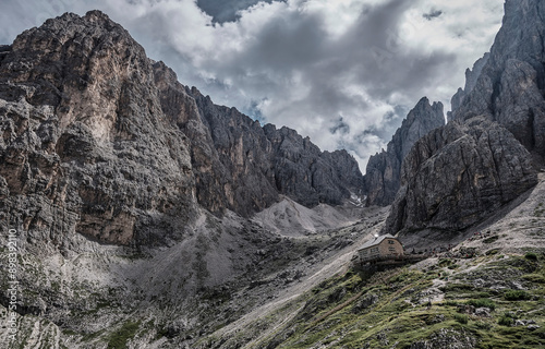 mountain in the mountains