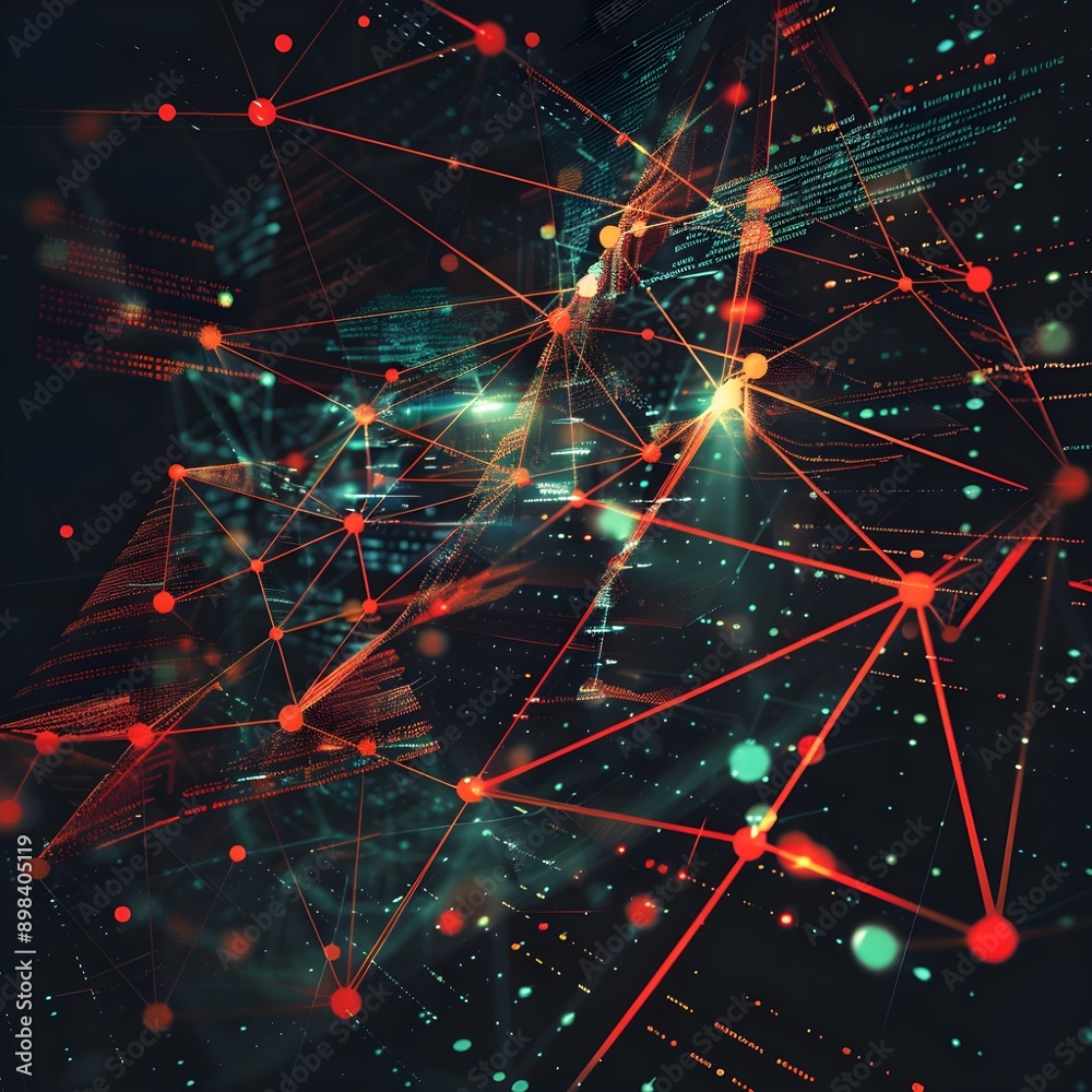 A cosmic-inspired network pattern with glowing connections and star-like nodes spread across a dark space, reflecting the vast and interconnected nature of digital networks. A cosmic-inspired network pattern with glowing connections and star-like nodes spread across a dark space, reflecting the vast and interconnected nature of digital networks.