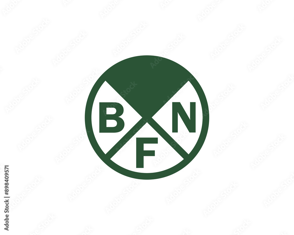 BFN logo design vector template. BFN logo design. BFN logo design vector template. BFN logo design.
