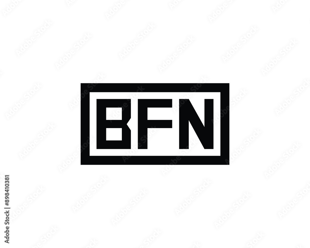 BFN logo design vector template. BFN logo design. BFN logo design vector template. BFN logo design.